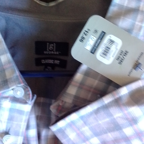 George plaid long sleeve shirts - Picture 7 of 7